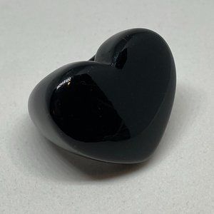 Black Heart Cocktail Ring